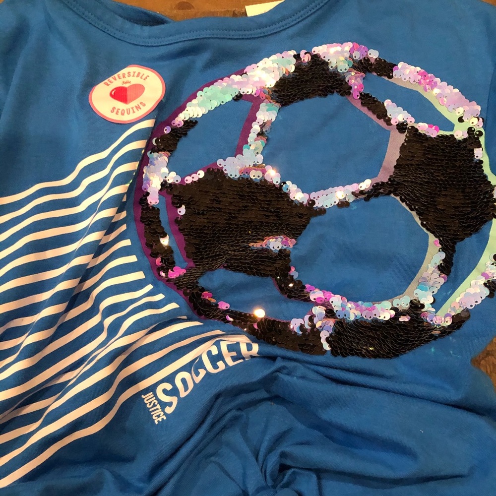 Justice soccer shirt & socks